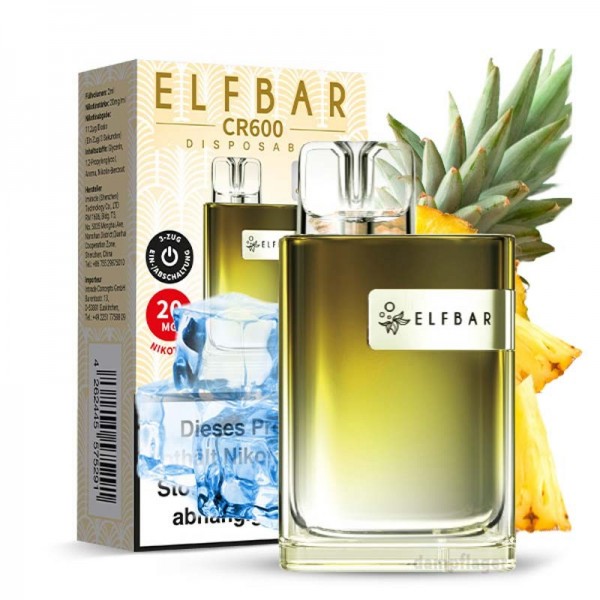 Elf Bar Crystal CR600 Einweg Vape 20mg
