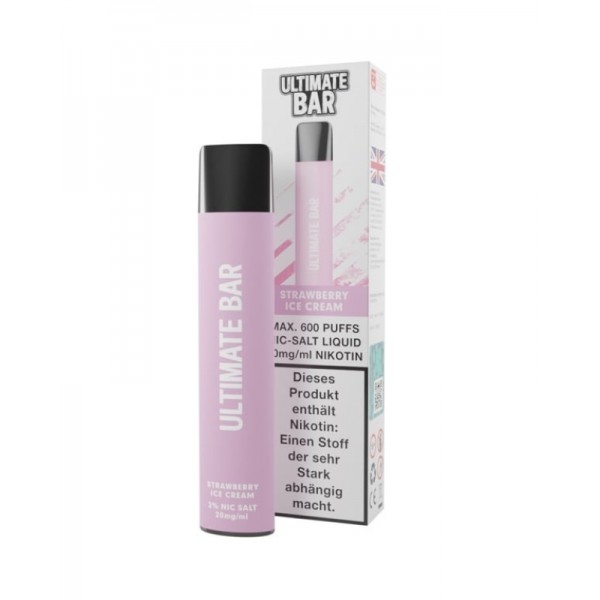 Ultimate Bar Vape Disposable E-Zigarette 20mg