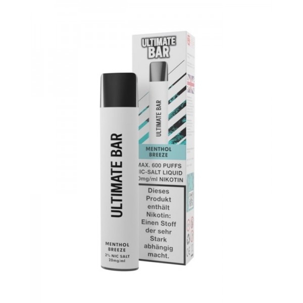 Ultimate Bar Vape Disposable E-Zigarette 20mg